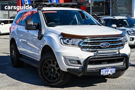 White 2019 Ford Everest Wagon TREND 4X4