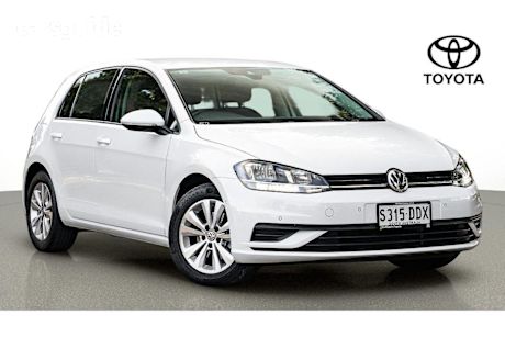 White 2018 Volkswagen Golf Hatch 110TSI TRENDLINE F