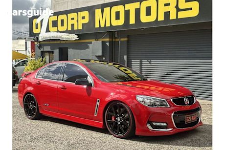 Red 2015 Holden Commodore Sedan SS-V Redline