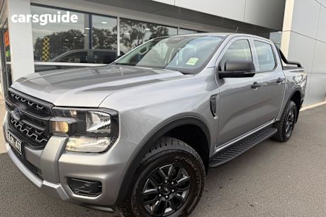 Silver 2024 Ford Ranger OtherCar BLACK EDITION 4X4