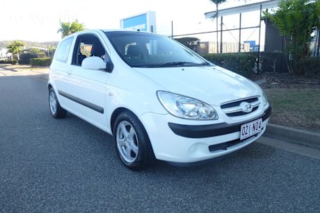White 2007 Hyundai Getz Hatchback S