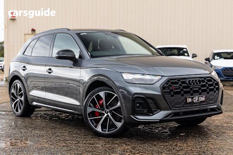 Grey 2024 Audi SQ5 SUV TDI 4WD
