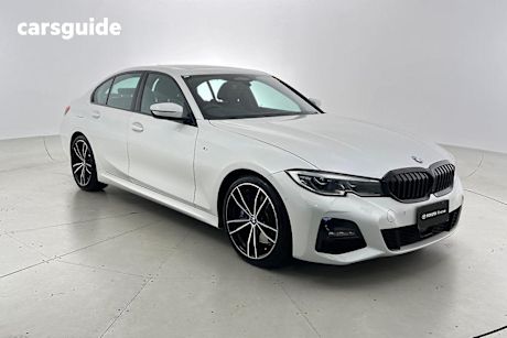 White 2021 BMW 330i Sedan M Sport