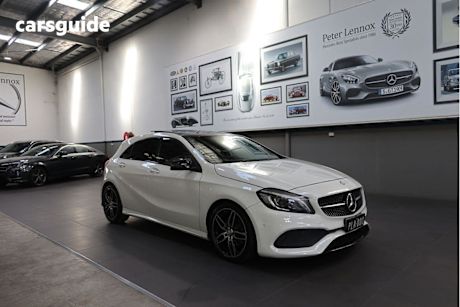 White 2016 Mercedes-Benz A-CLASS Hatch A180 F