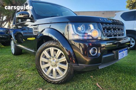 Black 2015 Land Rover Discovery 4 Wagon 3.0 TDV6
