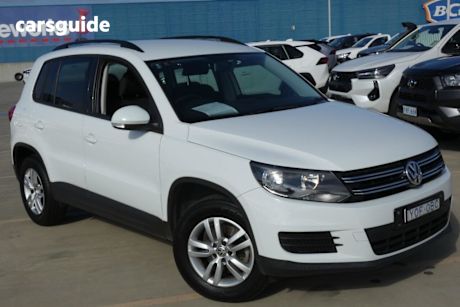 White 2015 Volkswagen Tiguan Wagon 118 TSI (4X2)