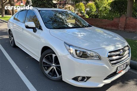 White 2015 Subaru Liberty Sedan 2.5I Premium