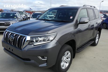 Grey 2021 Toyota Landcruiser Prado Wagon GXL