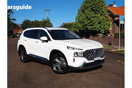 White 2022 Hyundai Santa FE OtherCar