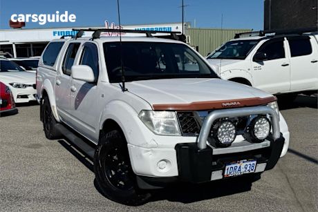 White 2011 Nissan Navara OtherCar