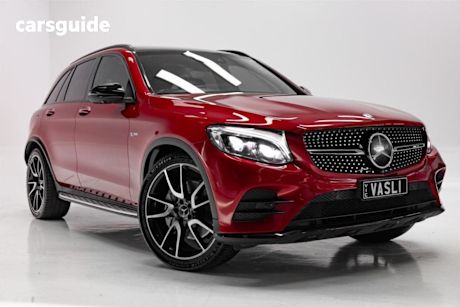 Red 2016 Mercedes-Benz GLC43 Wagon