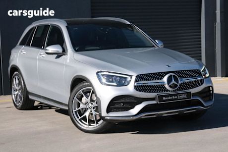 Silver 2020 Mercedes-Benz GLC300 Wagon 4Matic