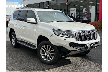 White 2021 Toyota Landcruiser Prado SUV VX 4X4