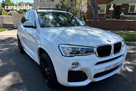 White 2016 BMW X3 Wagon Xdrive 20D
