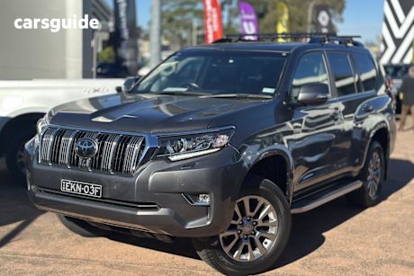 Grey 2020 Toyota Landcruiser Prado Wagon Kakadu (4X4)