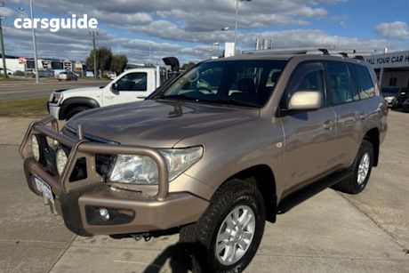 Beige 2007 Toyota Landcruiser Wagon Sahara (4X4)