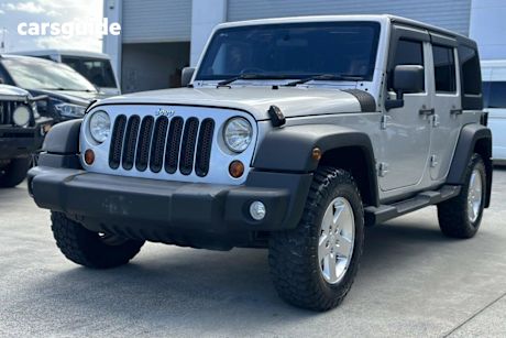 Silver 2011 Jeep Wrangler Hardtop Unlimited Renegade (4X4)
