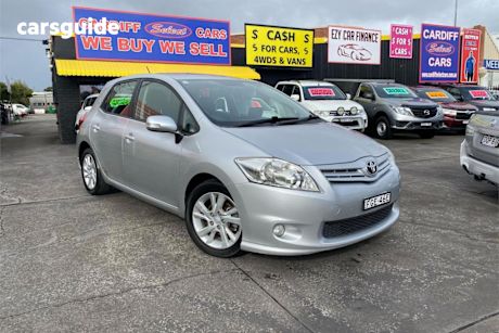 Silver 2012 Toyota Corolla Hatchback Ascent Sport