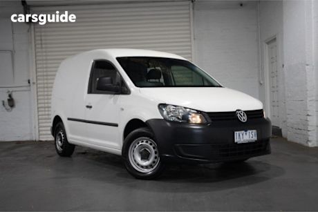 White 2013 Volkswagen Caddy Van TDI250