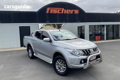 Silver 2017 Mitsubishi Triton Dual Cab Utility GLS (4X4)