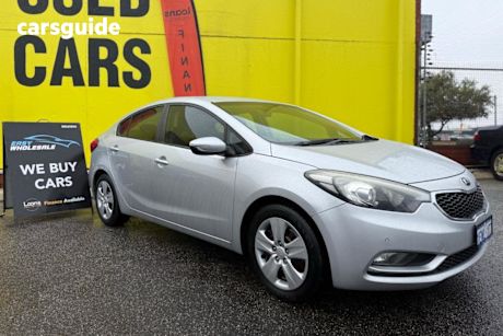 Silver 2015 Kia Cerato Sedan S YD MY15