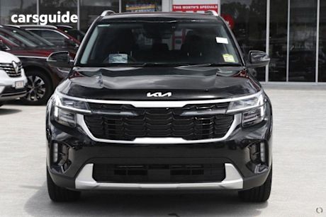 Black 2025 Kia Seltos Wagon GT-LINE F