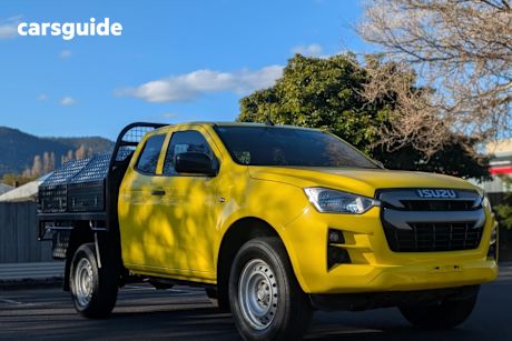 Yellow 2021 Isuzu D-MAX Space Cab Utility SX (4X2)