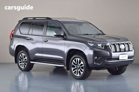 Grey 2021 Toyota Landcruiser Prado Wagon VX