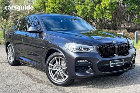 Grey 2019 BMW X4 Coupe Xdrive20D M Sport