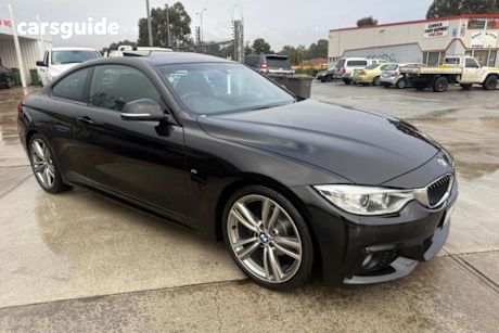 Black 2016 BMW 420i Coupe Modern Line