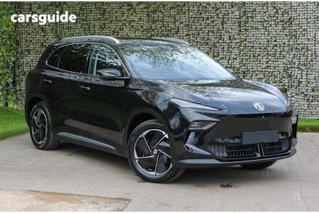 Black 2025 MG MGS5 EV Wagon ESSENCE 62 R
