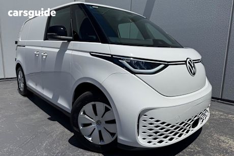 White 2025 Volkswagen ID. Buzz Van Cargo SWB