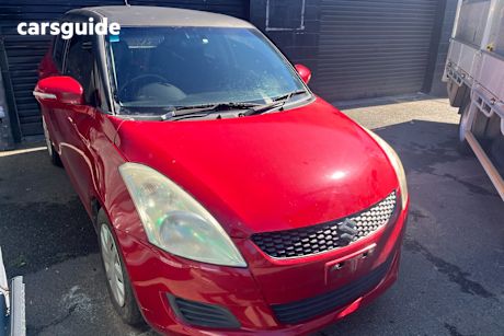 Red 2012 Suzuki Swift Hatchback GL