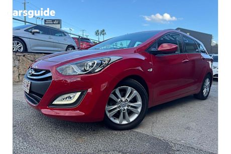 Red 2014 Hyundai I30 Wagon ACTIVE F