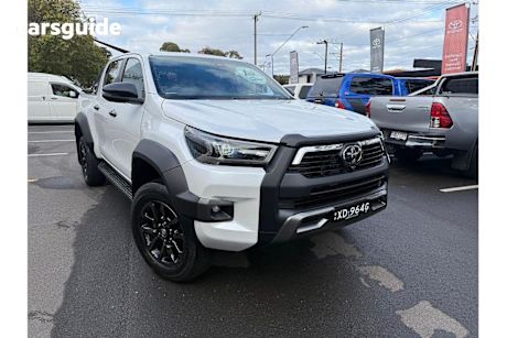 White 2024 Toyota Hilux Ute Tray ROGUE 48V 4X4