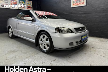 Grey 2004 Holden Astra Convertible Convertible