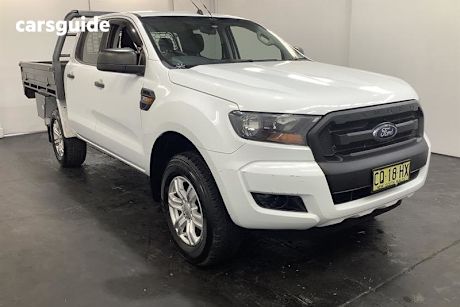 White 2018 Ford Ranger Crew Cab Utility XL 3.2 (4X4)
