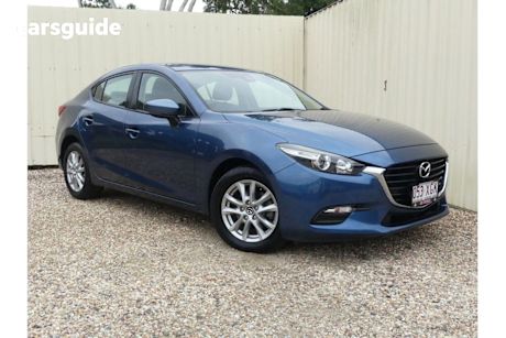 Blue 2017 Mazda Mazda3 Sedan NEO F