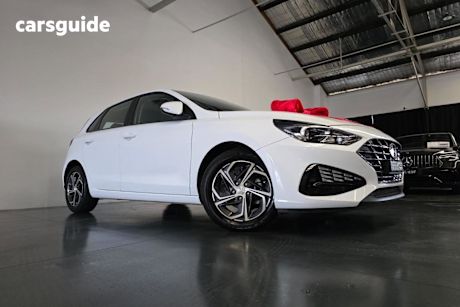White 2021 Hyundai I30 Hatchback