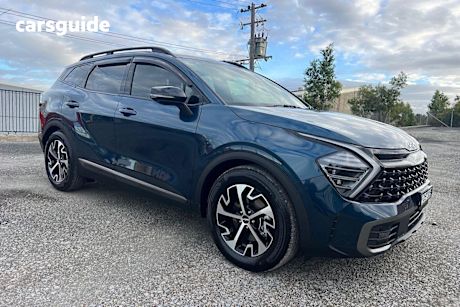 Blue 2025 Kia Sportage Wagon HEV GT-LINE F