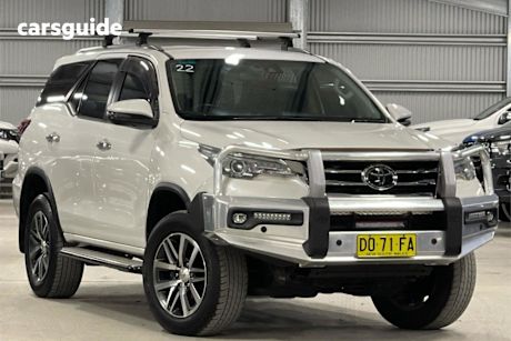 White 2020 Toyota Fortuner Wagon Crusade