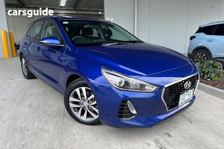 Blue 2019 Hyundai I30 Hatchback Active