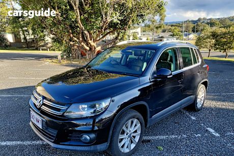 Black 2012 Volkswagen Tiguan Wagon 155 TSI (4X4)