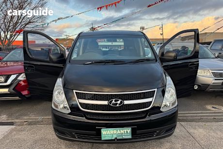 Black 2015 Hyundai Iload Van