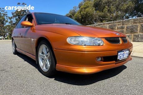 Orange 1999 Holden Commodore Sedan SS