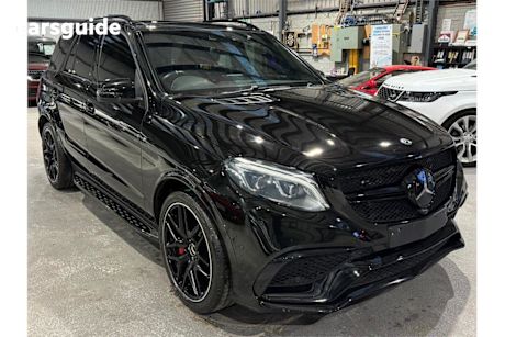 Black 2018 Mercedes-Benz GLE-Class Wagon GLE63 AMG S 4WD