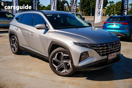 Silver 2023 Hyundai Tucson Wagon Highlander (fwd)