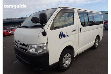 White 2011 Toyota Hiace OtherCar