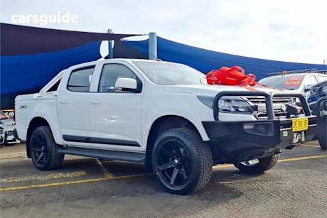 White 2018 Holden Colorado Crew Cab Pickup LS (4X4)