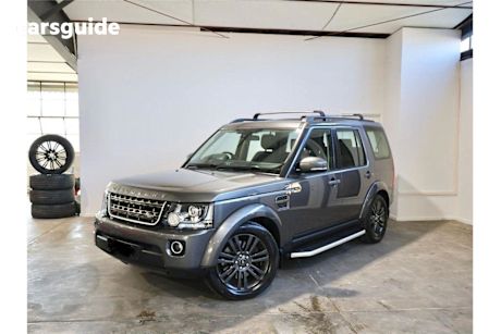 Grey 2016 Land Rover Discovery SUV TDV6 GRAPHITE 4X4